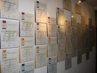 Prämierungen über viele Jahre hinweg